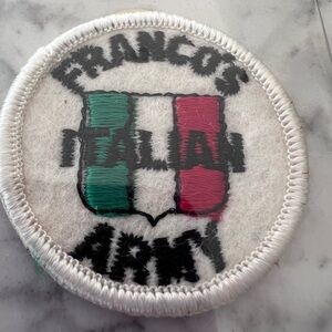 Pittsburgh Steelers Franco Harris Italian Army Patch